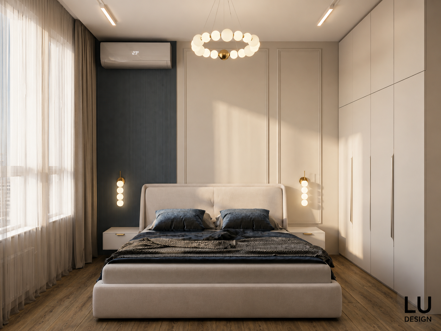 Однокомнатная квартира, Краснодар — проект LU Design